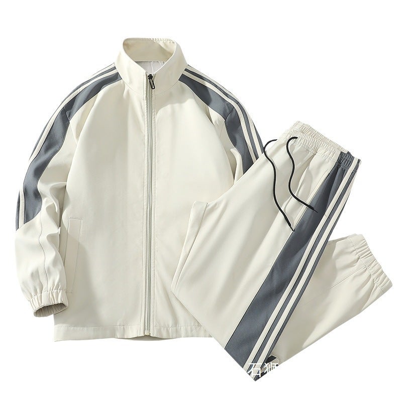 2025 New Casual Sports Jacket Suit Men'S Fashion Trendy Long Pants Handsome Trendy Jacket Trend - Image 2